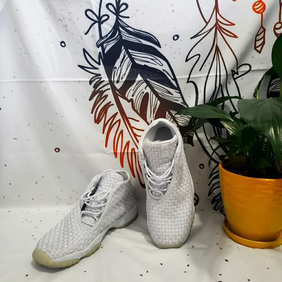 Jordan Shoes Air Jordan Future Pure Platinum Used Poshmark